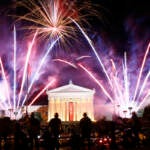 Fireworks explode over the Philadelphia Museum of Art during an Independence Day celebration, Friday, July 4, 2014, in Philadelphia.