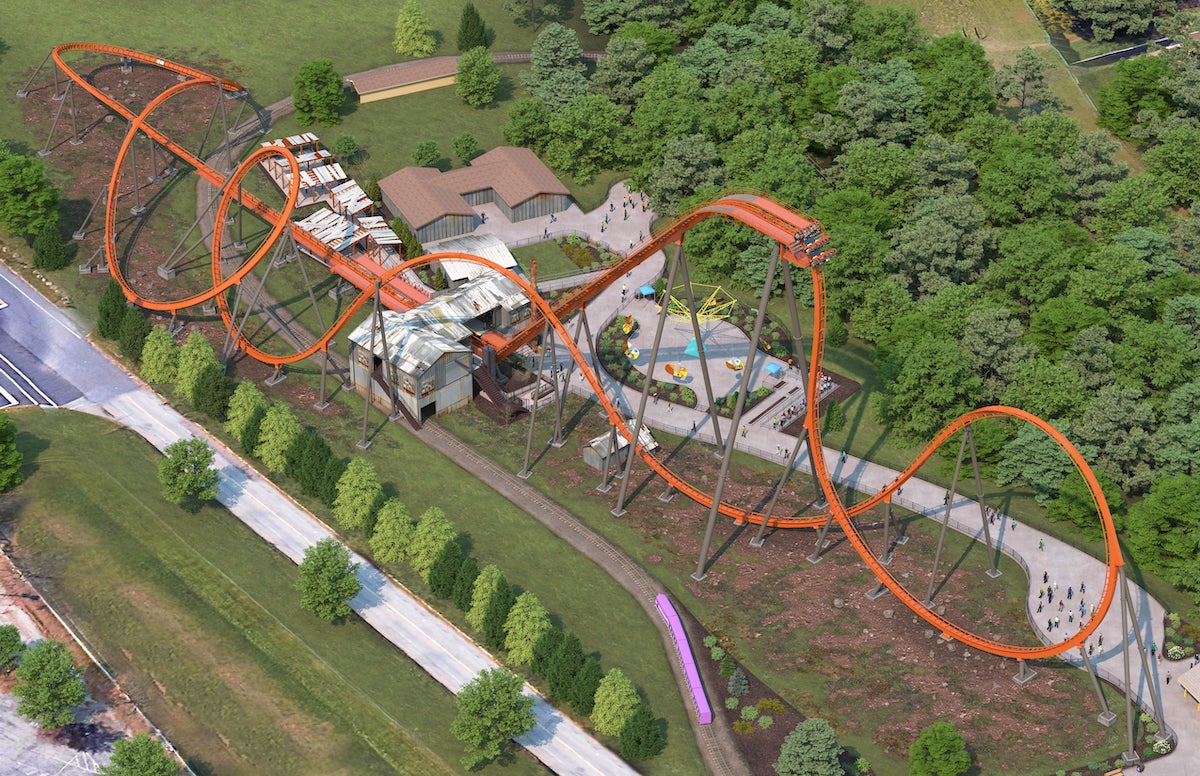 Dorney Park announces new roller coaster for 2024 Iron Menace WHYY