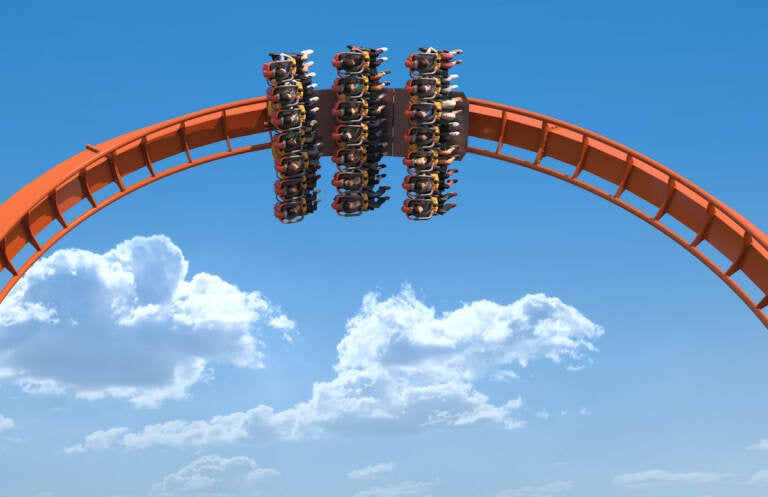 Dorney Park announces new roller coaster for 2024: Iron Menace - WHYY