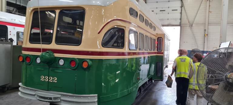 SEPTA's Route 15 historic trolleys will return on Sept. 10. The vehicles will be ADA accessible and cost roughly $250,000 each to restore. (Provided courtesy of SEPTA)