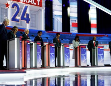 GOP primary debate stage candidates