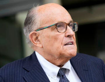 A close-up of Rudy Guiliani