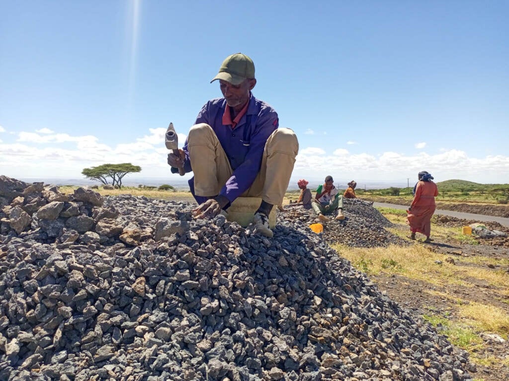 Golompo Duba, who lives about a mile and a quarter from the dump, had a flock of 150 goats. He believes that 10 of them died after inadvertently ingesting plastic bags as they searched for vegetation