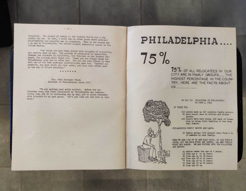 An old brochure for Philadelphia