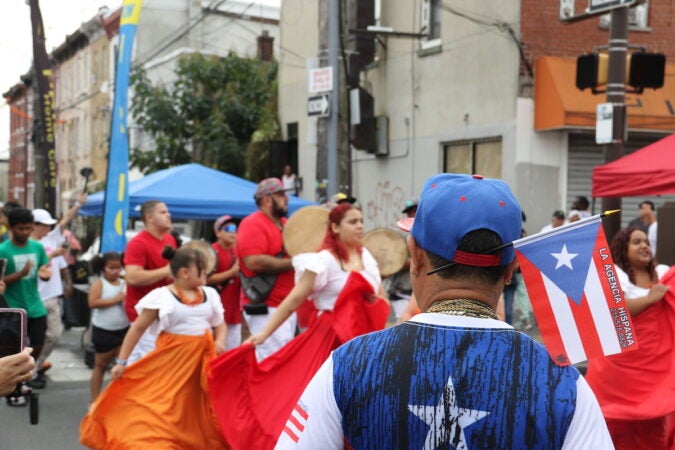 The 39th Feria del Barrio invited everyone across Philadelphia to celebrate and immerse themselves in the city's Latinx culture, including the Puerto Rican community. (Cory Sharber/WHYY)