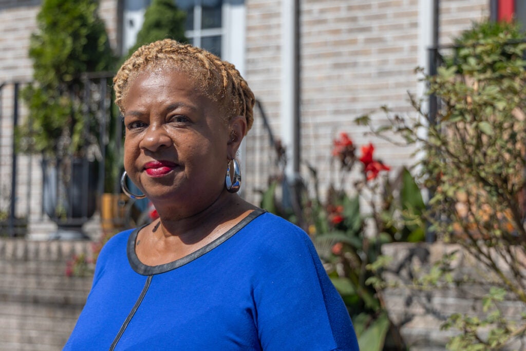 Hanifa Shabazz poses for a photo.