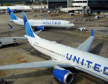 File photo: A United Airlines plane is pushed from the gate at George Bush Intercontinental Airport, Aug. 11, 2023, in Houston.