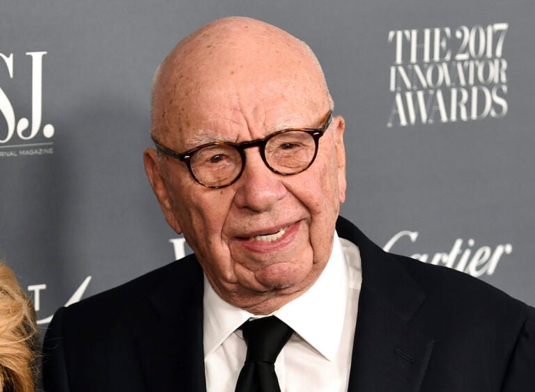 Rupert Murdoch attends the WSJ. Magazine 2017 Innovator Awards at The Museum of Modern Art in New York on Nov. 1, 2017.