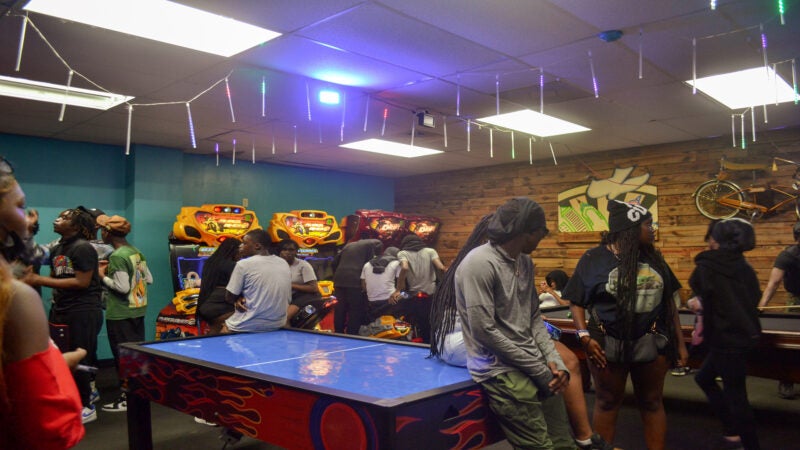 Level Up game room and arcade. Photo by Brianna Hill.