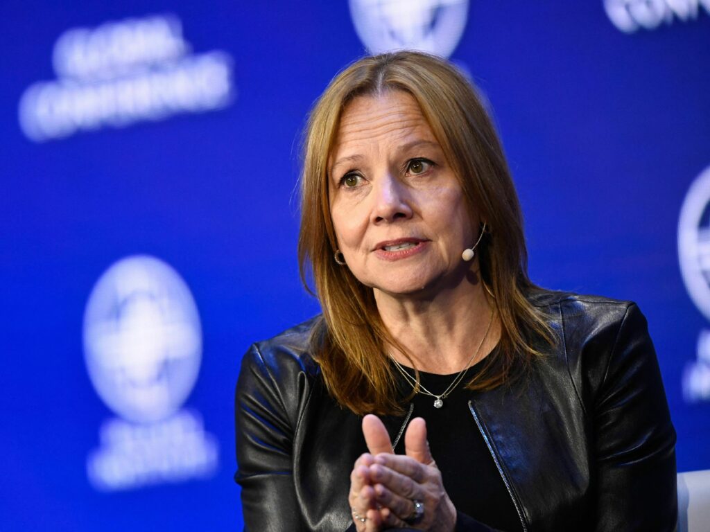 GM CEO Mary Barra 