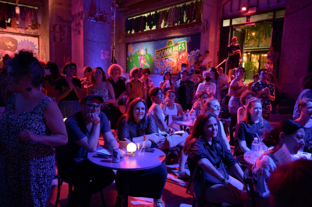 The crowd at a previous edition of Late Night Snacks