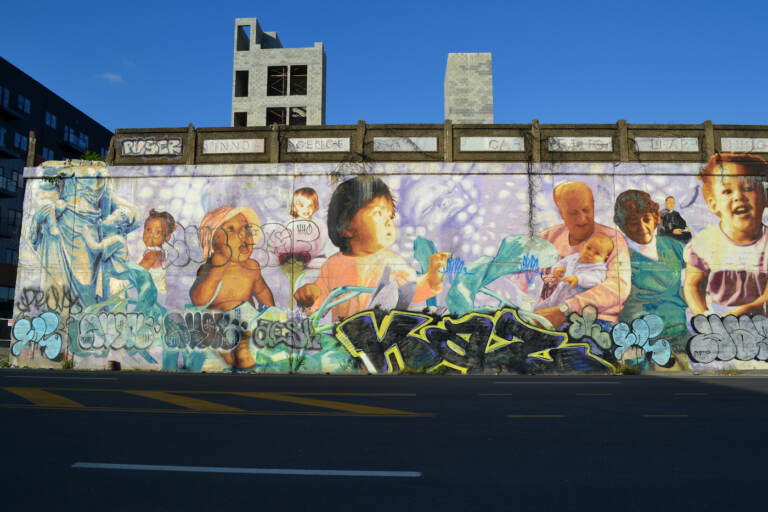 A Colorful New Mural Is Up Now On The Corner Of This 5th Avenue