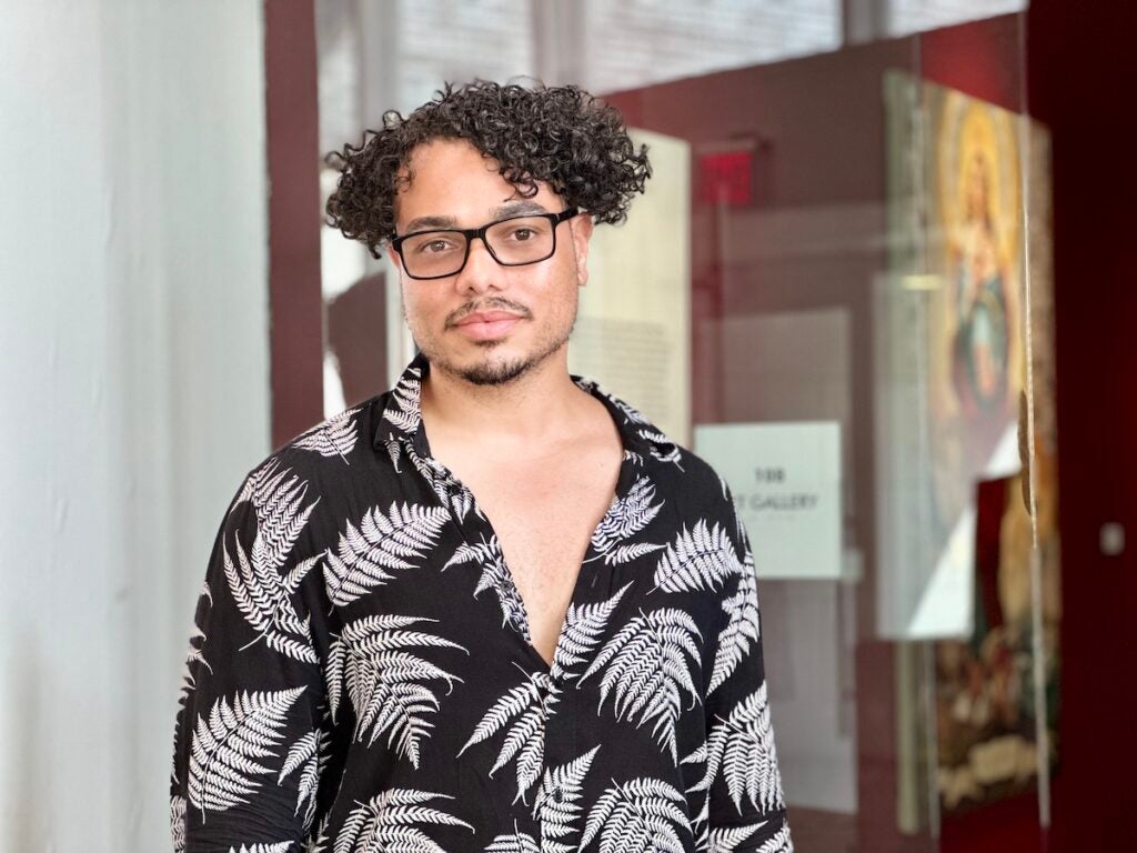 Patrick McGrath Muñiz's 'Arcanas: Neocolonial Retablos' at Taller  Puertorriqueño - WHYY