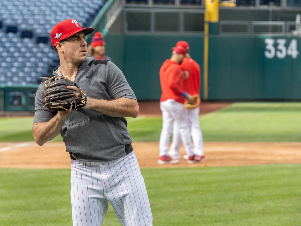 The first look at new J.T. Realmuto Philadelphia Phillies apparel 