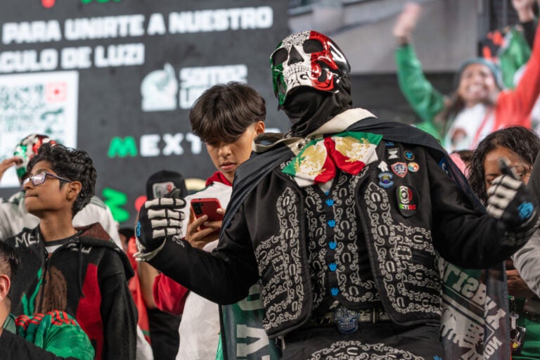 Soccer fans from across the region took over Lincoln Financial Field in Philadelphia to root for the Mexico National Soccer Team on Oct. 17, 2023.