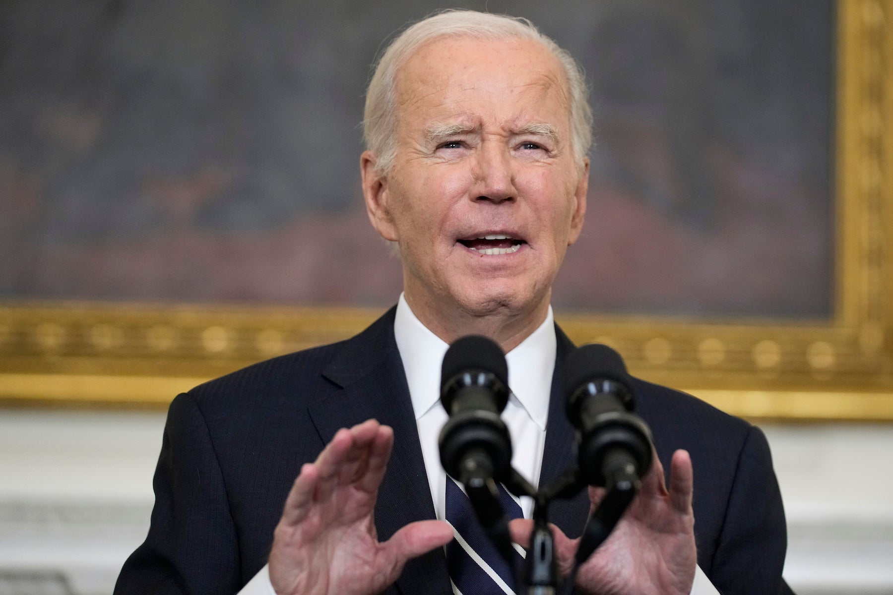 Biden condemns Hamas for 'unadulterated evil' in attack on Israel, vows ...