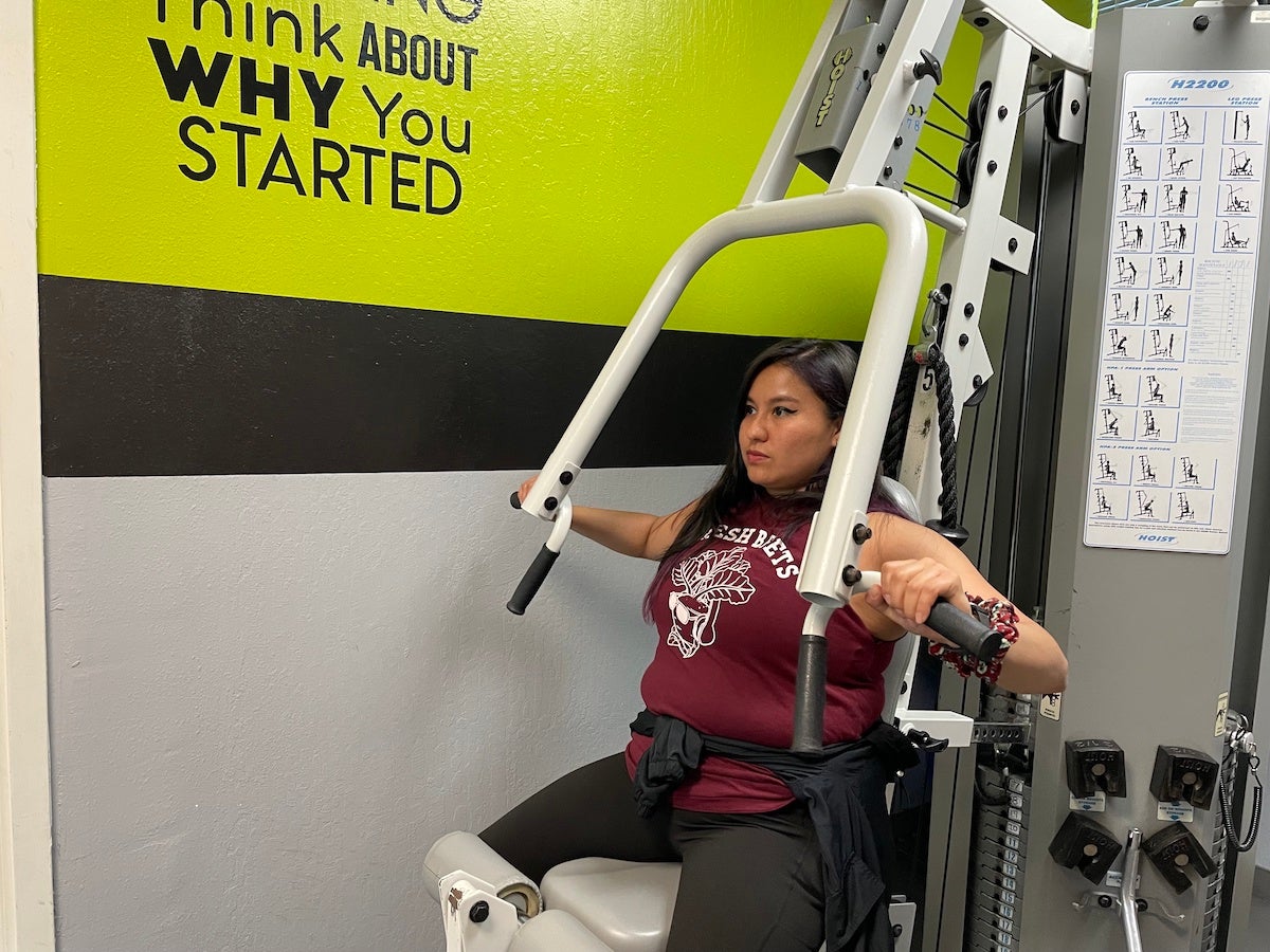 Marissa Hemstreet is the fitness coordinator at the Indian Health Center of Santa Clara Valley in San Jose, California. (Courtesy of Christine Nguyen)