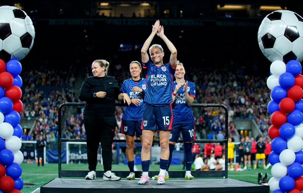 NWSL Rapinoe Farewell Soccer