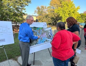 Eastwick residents look at plans for a levee proposal