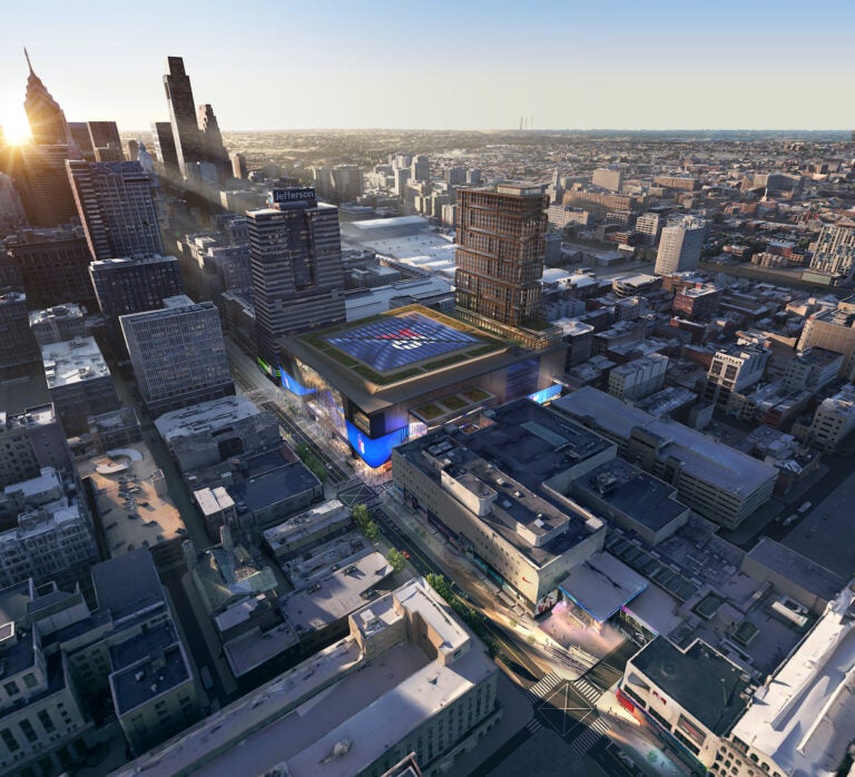 Rendering of the proposed 76 place