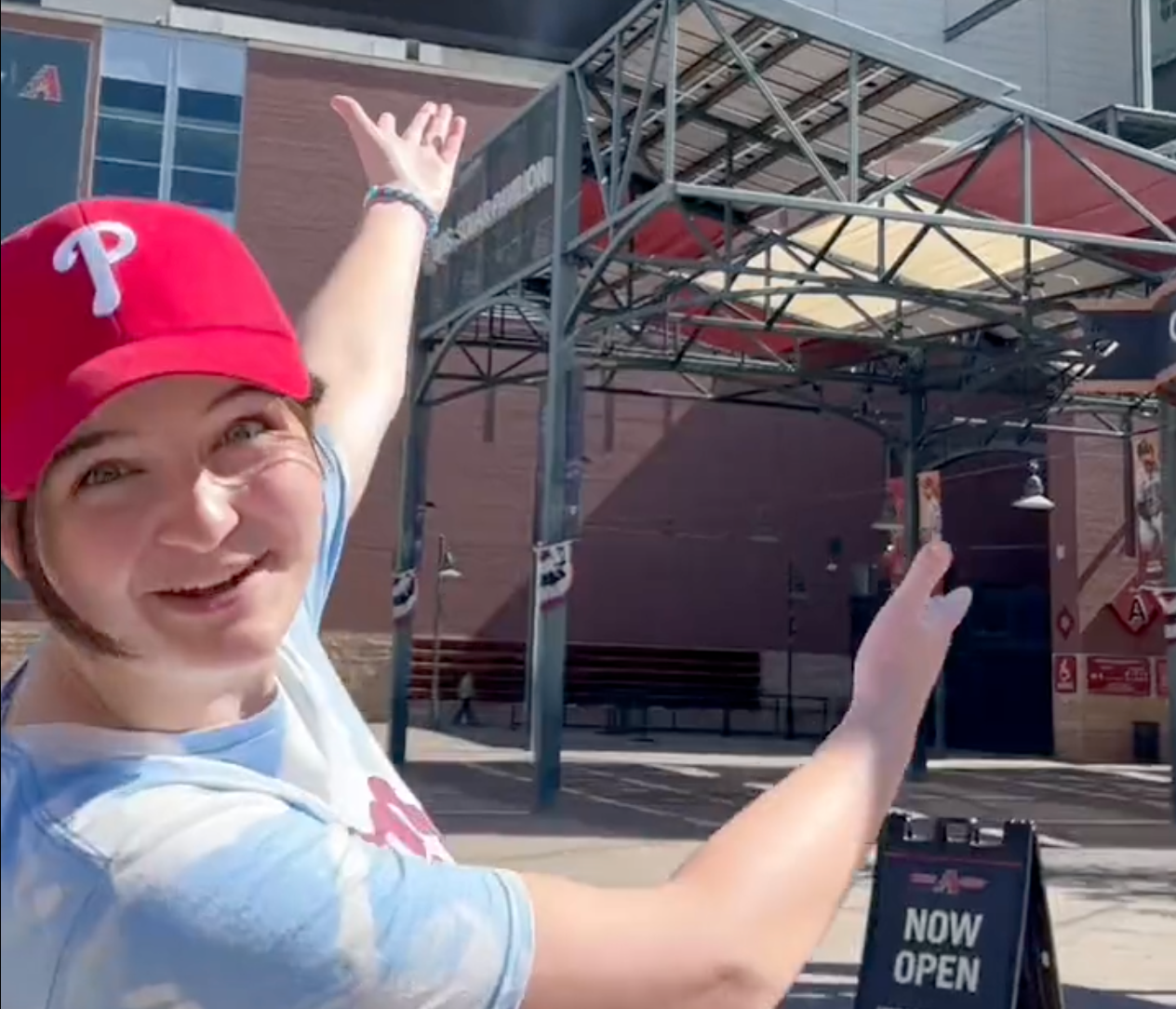 It's a Philly thing: Fan searches for things to climb if Phillies