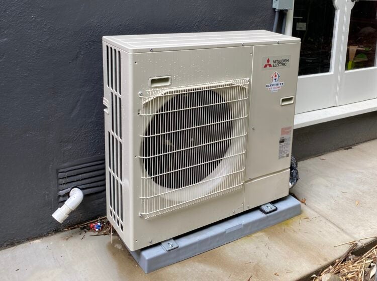 Heat pumps can work for both heating and cooling. You can think of a heat pump as an air conditioner that can also work backward.