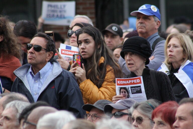 Generations of Israeli supporters and members of the Jewish community gather at Independence Park