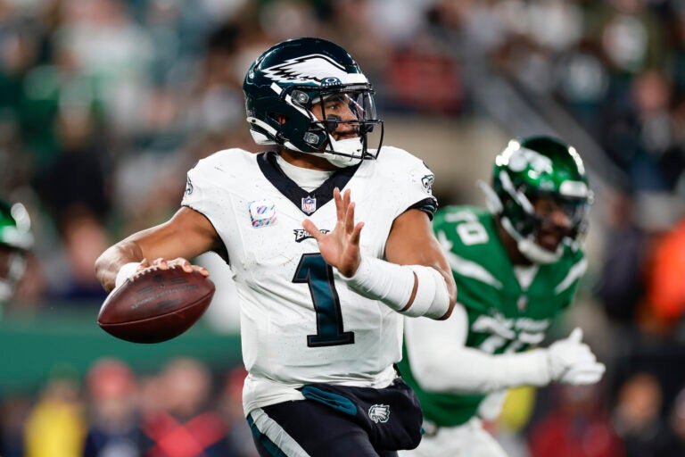 Philadelphia Eagles' Jalen Hurts reveals he asked for new jersey