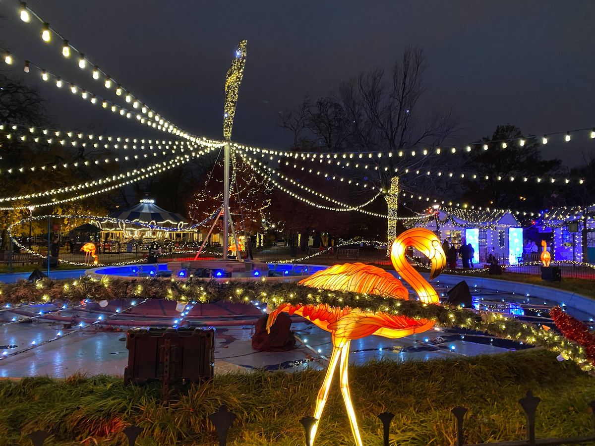 Franklin Square holiday light show How it comes together WHYY