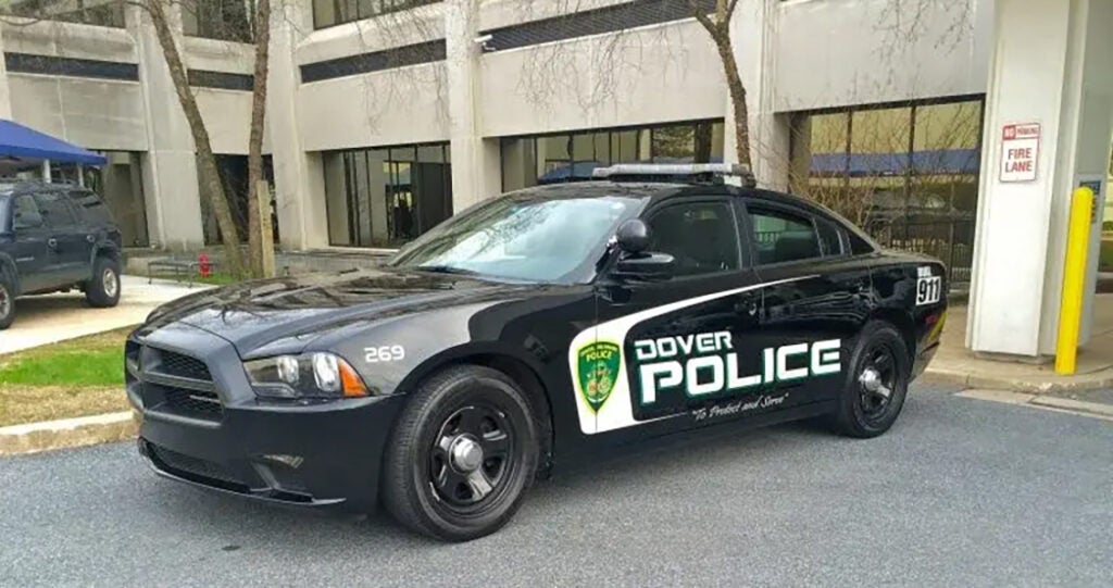 Dover police car