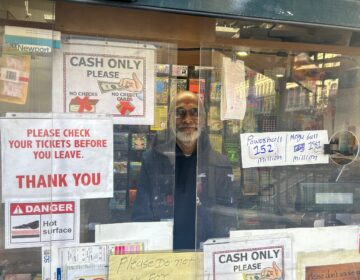 Jayant Patel has worked at the newsstand outside SEPTA's 8th Street Station since 2010.