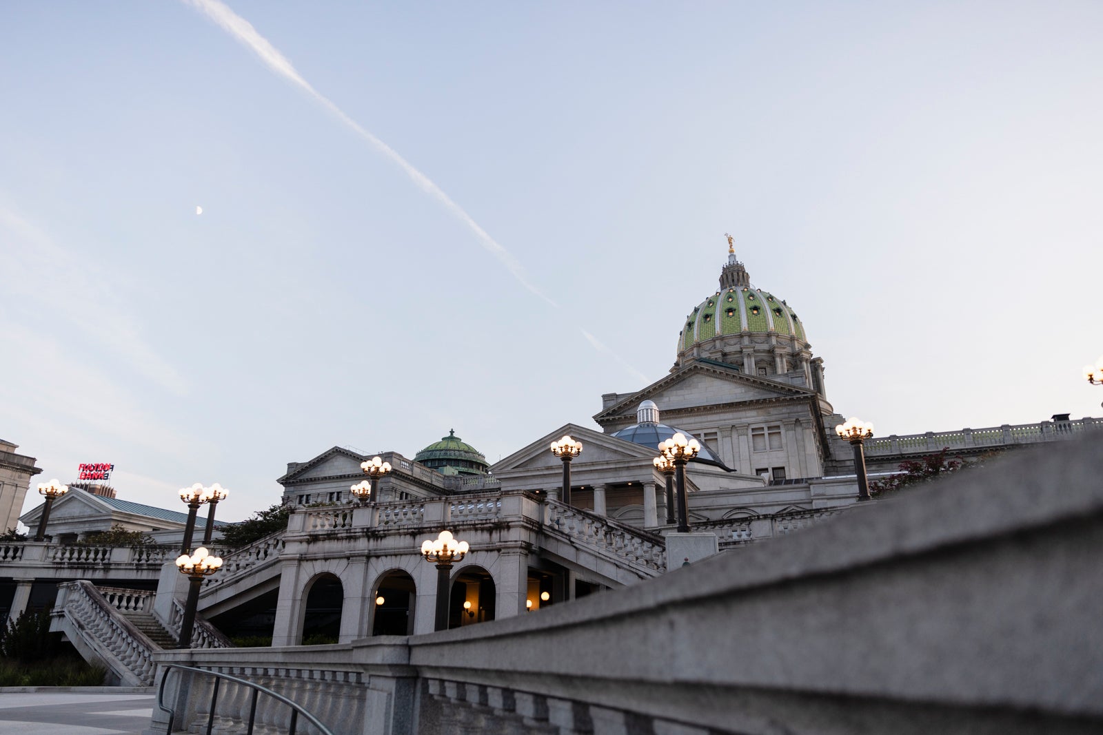 Pennsylvania is flush with surplus cash, but it still faces a looming budget problem