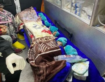 Newborn babies were evacuated from Al-Shifa Hospital in the Gaza Strip and crossed into Egypt on Nov. 20, 2023.
