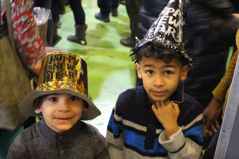 Children at previous year's ‘Confetti Celebration.’