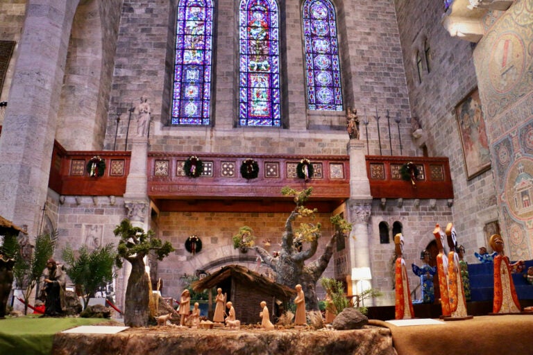 Nativity scenes on display