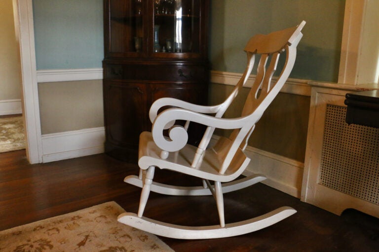 A rocking chair