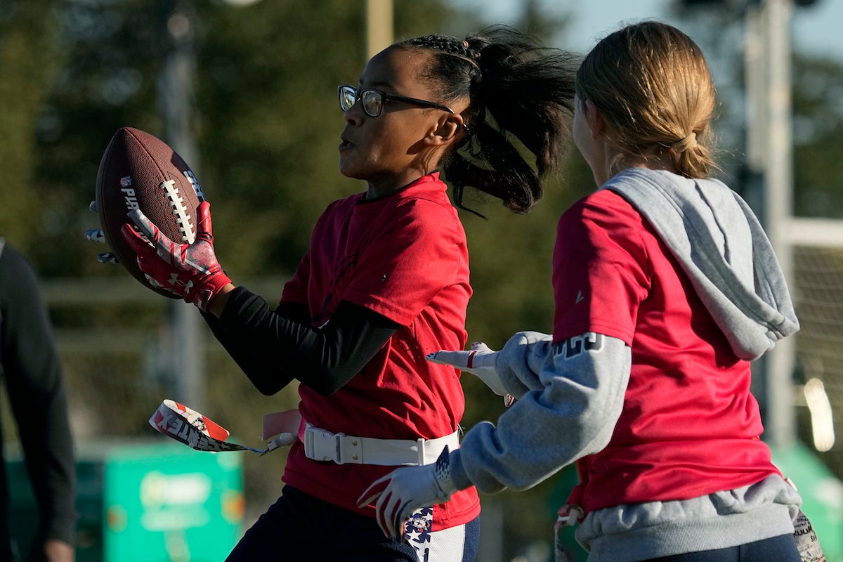 Flag football gives female players sense of community, scholarship