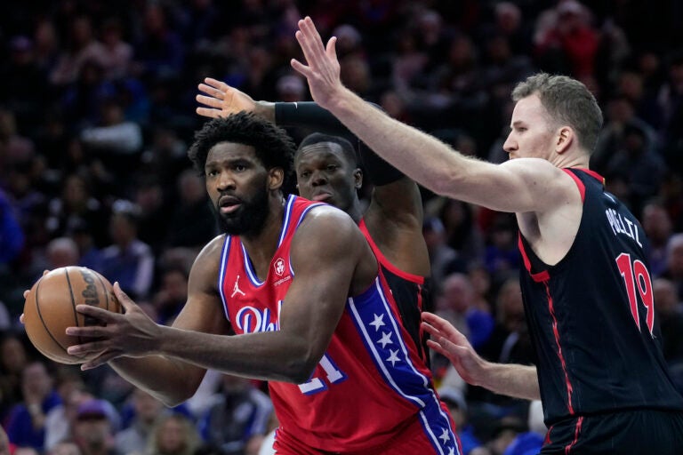 NBA MVP Joel Embiid won't play in 76ers-Heat Christmas game because of  ankle issue - WHYY