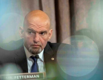 File photo: Sen. John Fetterman, D-Pa., listens during a confirmation hearing of Jared Bernstein to be the chair of the White House Council of Economic Advisers, on Capitol Hill, Tuesday, April 18, 2023, in Washington. The first-term Pennsylvania Democrat held a deeply personal and introspective interview with NBC’s “Meet the Press” that aired Sunday, Dec. 31. (AP Photo/Alex Brandon, File)
