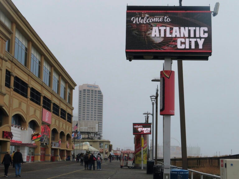 Atlantic City boardwalk