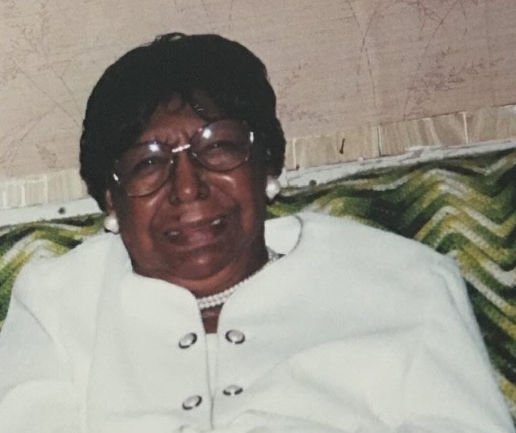 Sammie Lee Brewer lived in Camden, New Jersey, and worked for many years as a live-in housemaid in Philadelphia. She died from late-stage colorectal cancer in 2006 at 87 years old. (Courtesy of Kimberly McNeil)