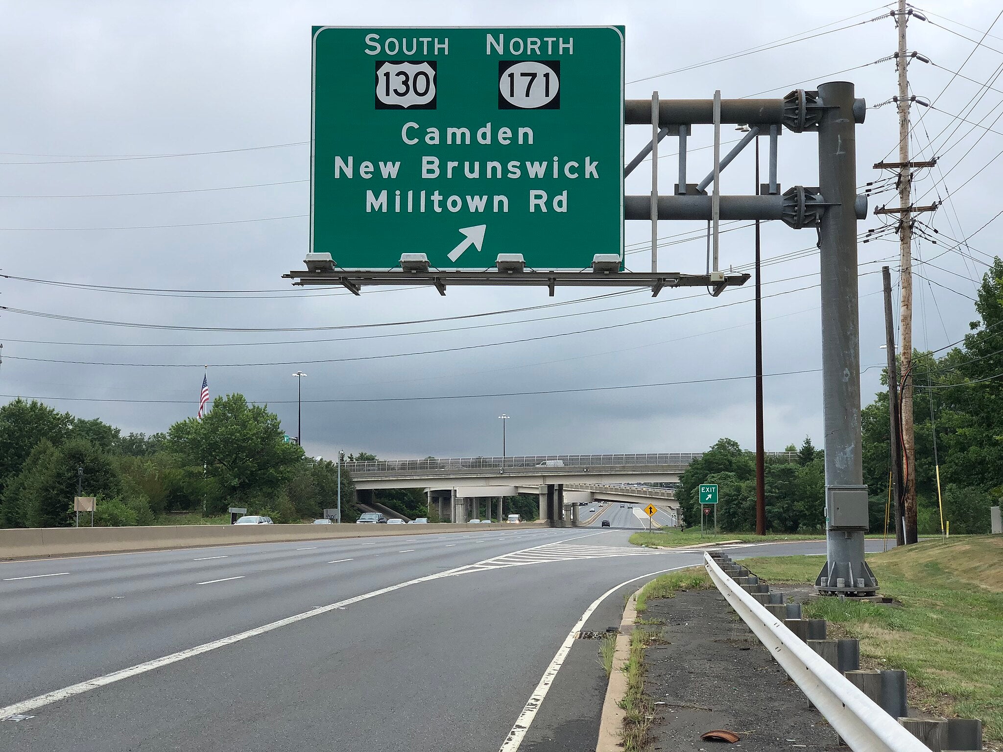 Drivers will soon be able to use more of the shoulder on a Central Jersey roadway