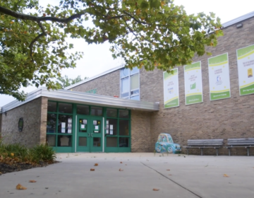 The exterior of the Eastside Charter School