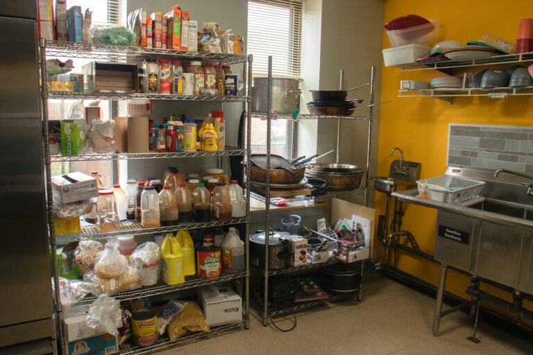 Kitchen with a full pantry