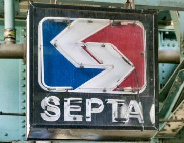 SEPTA sign