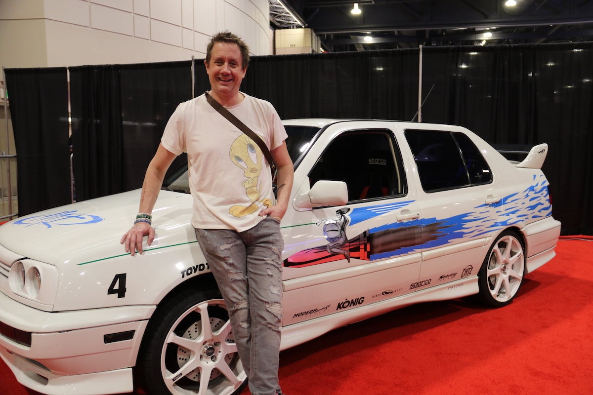 Chad Lindberg played Jesse in the 2001 film, The Fast and the Furious. He posed next to the Volkswagen Jetta forever associated with the fan favorite character.