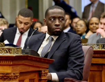 Philadelphia City Councilmember Isaiah Thomas in City Council chambers