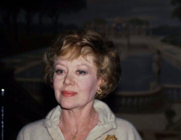 Actress Glynis Johns is shown, Sept. 11, 1982. Johns, a Tony Award-winning stage and screen star who played the mother opposite Julie Andrews in the classic movie ''Mary Poppins'' and introduced the world to the bittersweet standard-to-be ''Send in the Clowns'' by Stephen Sondheim, has died, Thursday, Jan. 4, 2023. She was 100.(AP Photo/Carlos Rene Perez)