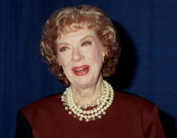 File photo: Actress Joyce Randolph, who played ''Trixie'' on the TV series ''The Honeymooners,'' on Nov. 24, 1990, in New York. Randolph, who played Ed Norton’s sarcastic wife Trixie, has died at age 99. Randolph died of natural causes Saturday night, Jan. 13, 2024, at her home on the Upper West Side of Manhattan, her son Randolph Charles told The Associated Press Sunday.