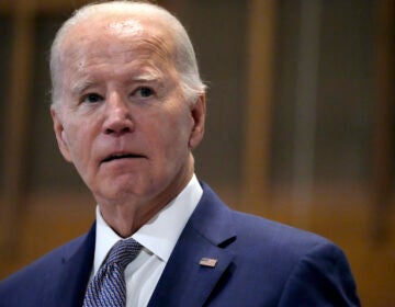 President Joe Biden speaks at St. John Baptist Church in Columbia, S.C., on Sunday, Jan. 28, 2024.